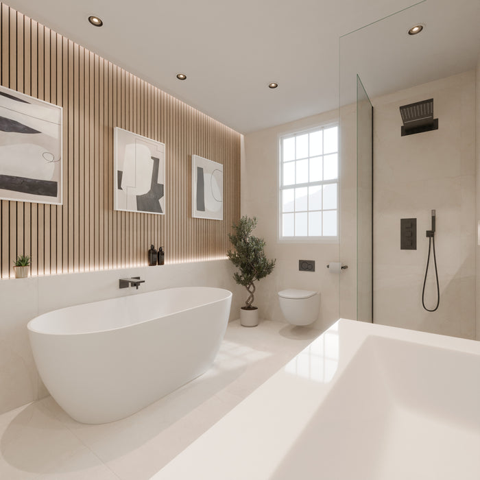 Ivory Lux Premium Bathroom Suite