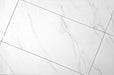 Carrara White Polished tile in White with grey veining – 600 × 1200 mm