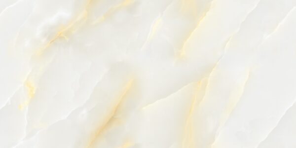 Onyx Gold Polished tile in White, cream and gold – 600 × 1200 mm