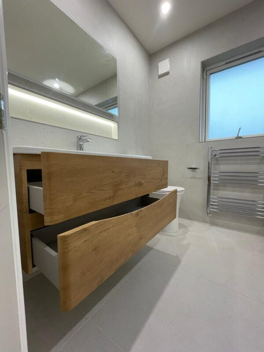 Lux Bianco fitted tile project