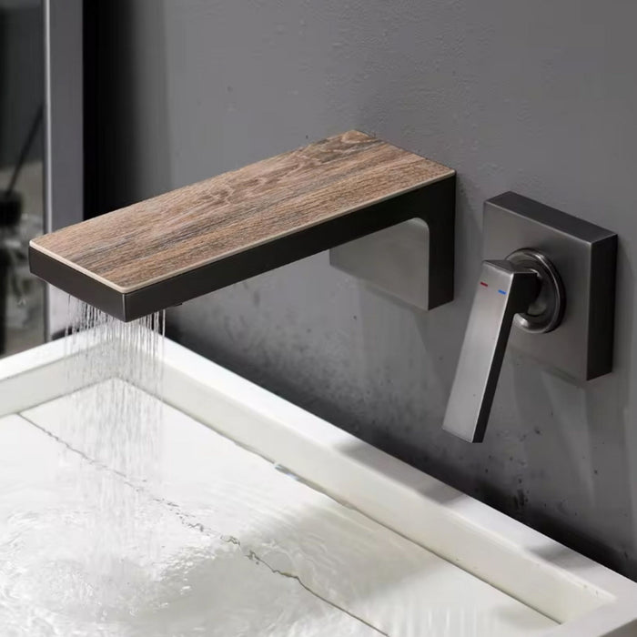 Luxury Wall-Mounted Bathroom Sink Faucet