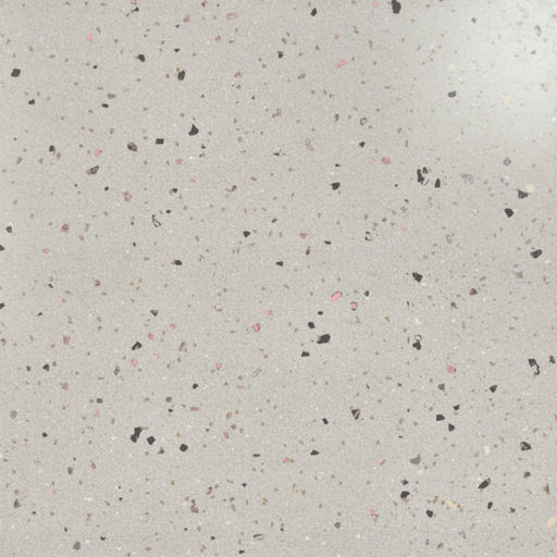 Tesla Gris Matt terrazzo porcelain tile close-up – 600 × 600 mm