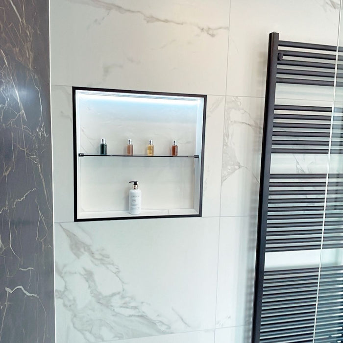 Cloudy White Porcelain Tile – 1200 x 600mm
