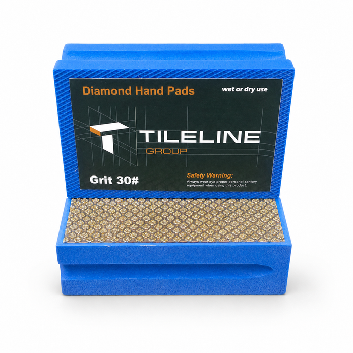 Diamond Hand Polishing Pad – 30 Grit