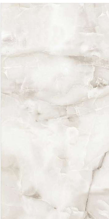 Aquarius Onyx Grey full gloss porcelain tile – 600 × 1200 mm