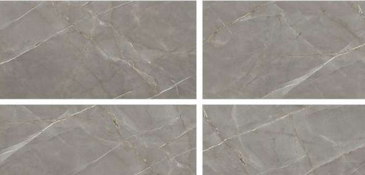 Arsenic Pigeon DK gloss porcelain tile pattern variations – 600 × 1200 mm