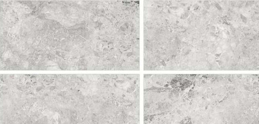 Breccia Grey gloss porcelain tile pattern variations – 600 × 1200 mm