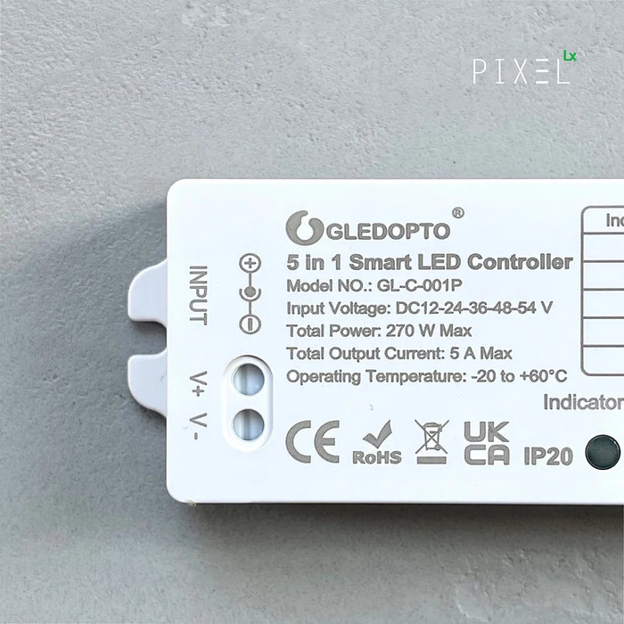 Gledopto 5-In-1 RGB-CCT LED Smart Controller: The Ultimate Smart Lighting Solution