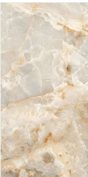 Onyx Brown full gloss porcelain tile – 600 × 1200 mm